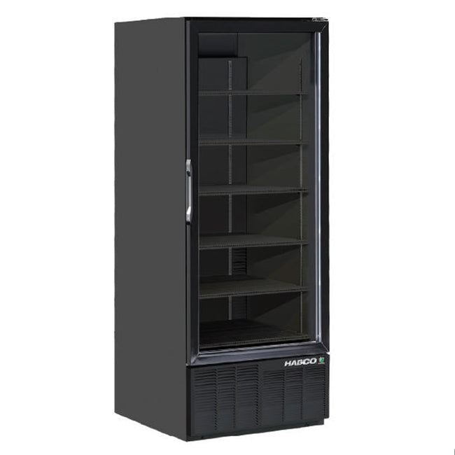 30" Glass Door Merchandiser - Black