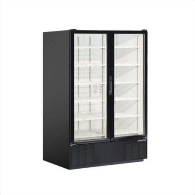 54" Double Glass Door Merchandiser