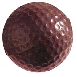 GOLF BALL P.C. CANDY MOLD/MOULD 1.18" DIA, , (18 CAV.)