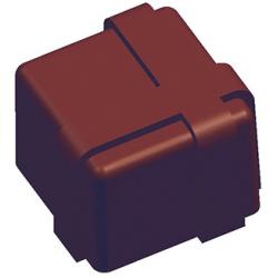 SQUARE GIFT BOX P.C. CANDY MOLD/MOULD 1.02" X 0.75", (21 CAV.)