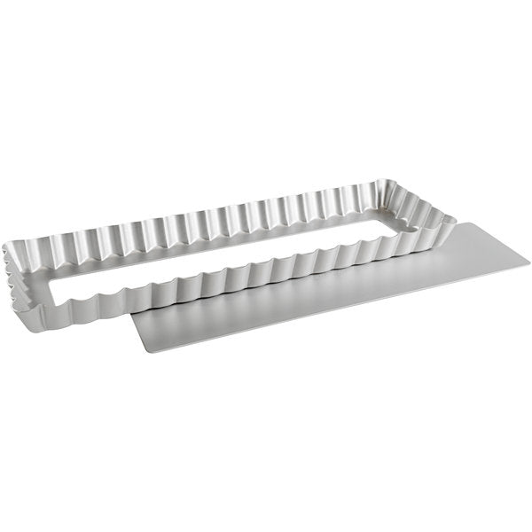 13.75" X 4.25" X 1"  TART PAN, 16 G, REMOVABLE BOTTOMA,