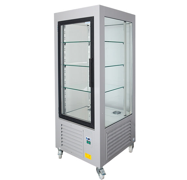 Vertical Refrigerated Pastry Case, Painted Steel Finish