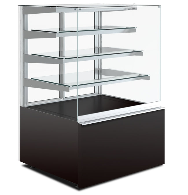 Cube Dry Pastry Case, 3 Shelf