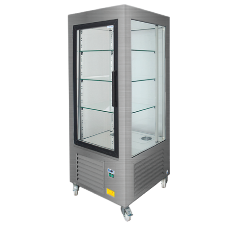 JOR Vertical Refrigerated Pastry Case With Five Shelf