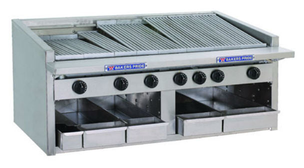 C-R Radiant & C-GS Glo Stone Series Countertop Gas Charbroiler