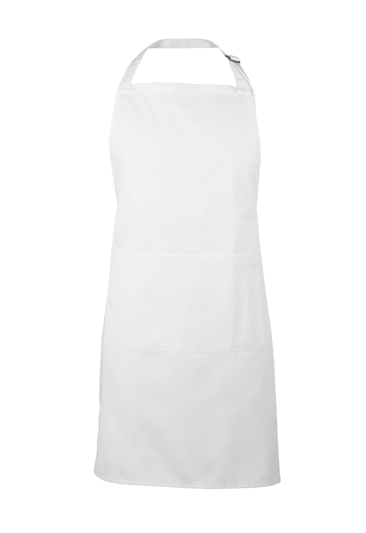 BG21001-BLK : Bib Apron w/Adjustable Neck, Black