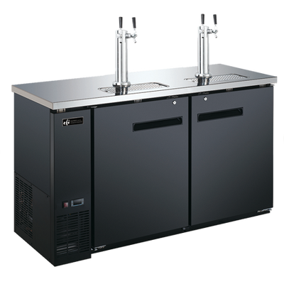 60" Back Bar Direct Draw Coolers