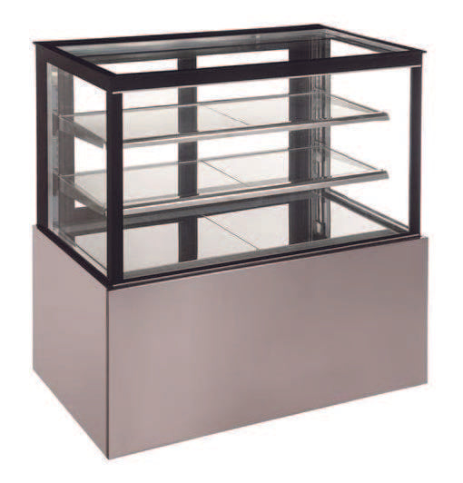 35" Pastry Display Case - 2 Shelves