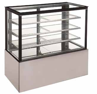 70" Pastry Display Case - 3 Shelves