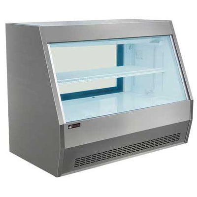 48" Deli Refrigerated Display Cases - Straight Glass