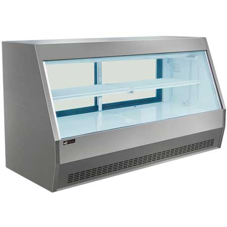79" Deli Refrigerated Display Cases - Straight Glass