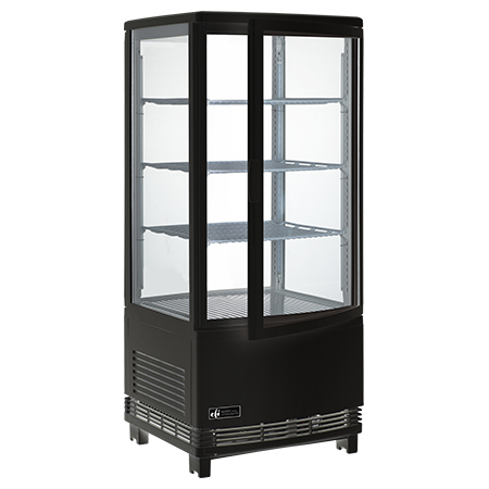 Square Glass Refrigerated Display Cases