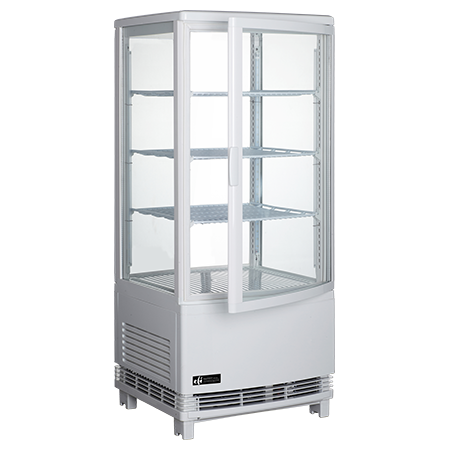 Square Glass Refrigerated Display Cases