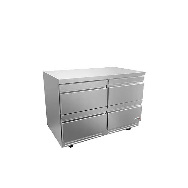 48" Undercounter Refrigerator w/ 4 Drawers
