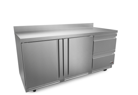 72" Worktop Refrigerator w/ 2 Drawers