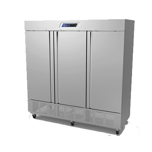 Triple Solid Door Refrigerator