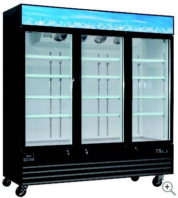 Triple Glass Door Cooler