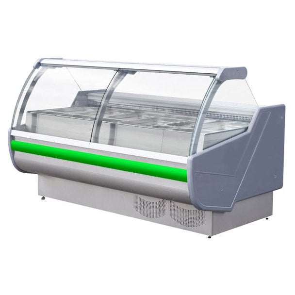 Deluxe Hot Food Show Case, Lift-up Front Glass