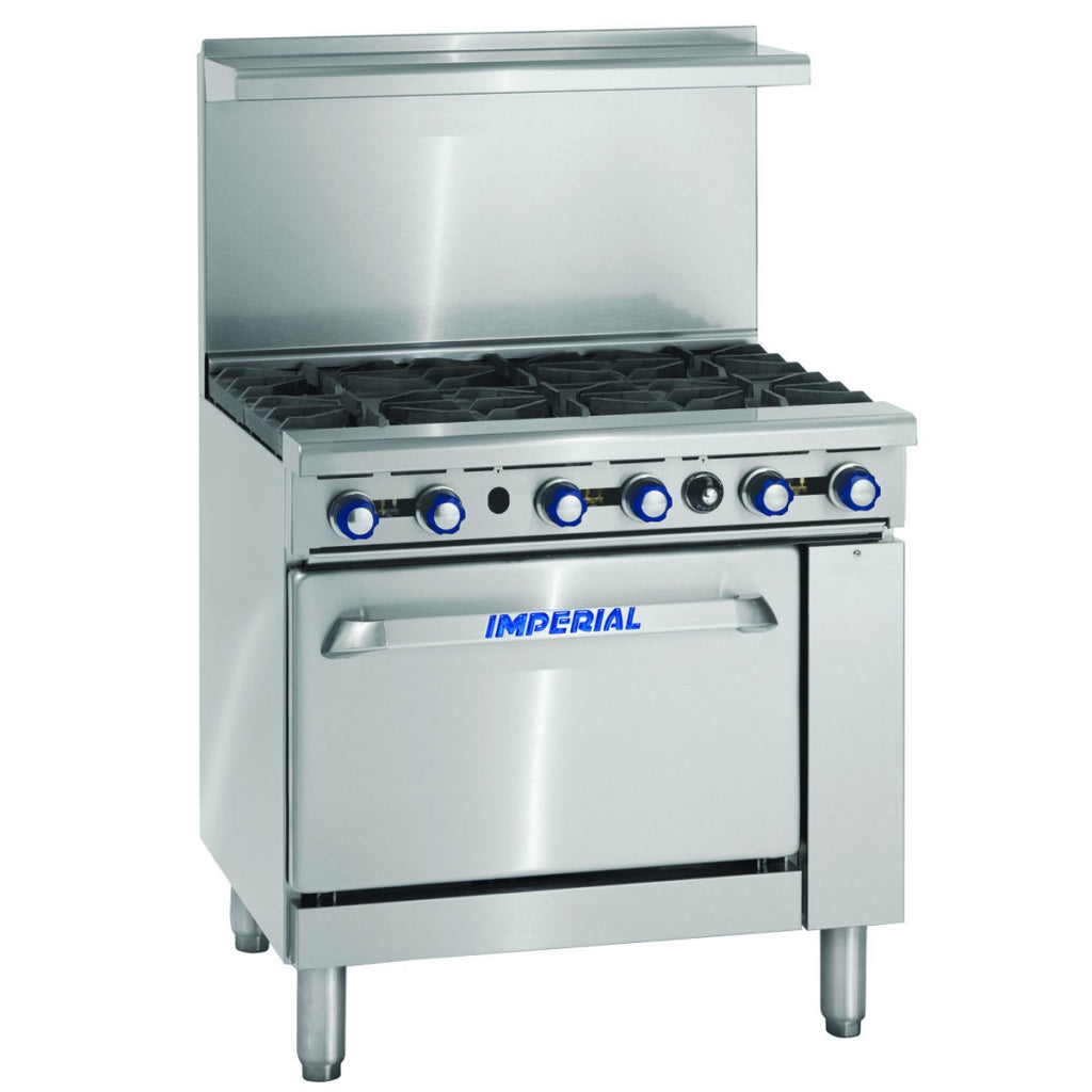 36" Range - 6 Burners with Convection Oven