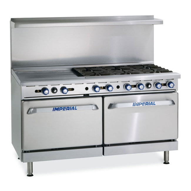 60" Range - 6 Burners and 24" Griddle