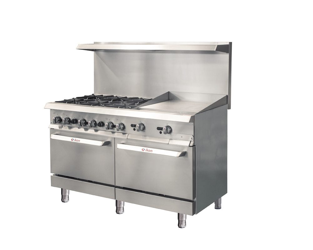 Range 60 in. - 6 Burners - 24 in. T-Stat Griddle