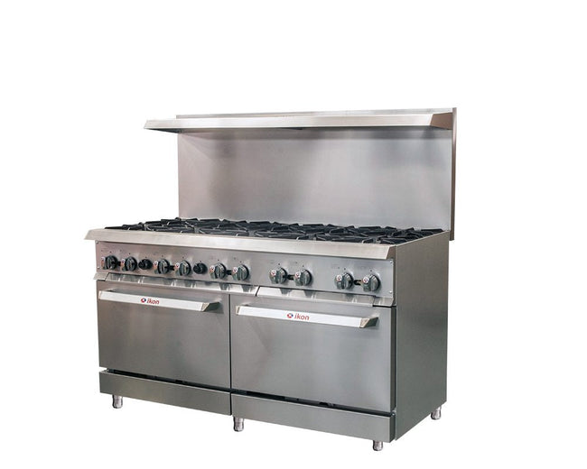 60 in. Gas Range - 10 Burners With Oven