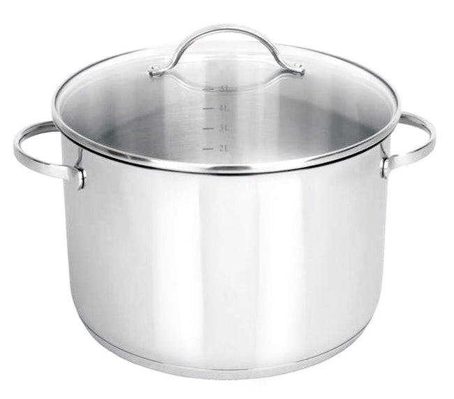 16 L STOCK POT W/COVER, TANGO