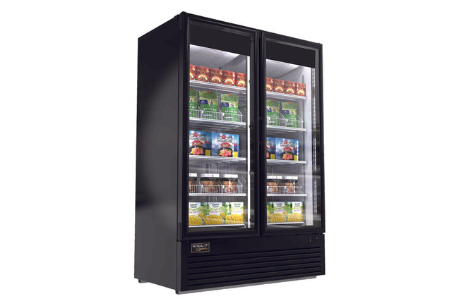 Black Merchandiser Freezer