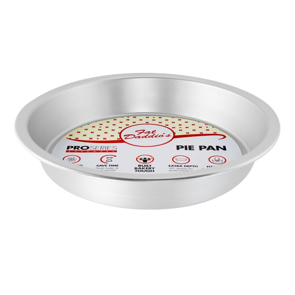 PIE PAN, 6"OD X 4" ID 1.5" DEEP, 0.5" RIM