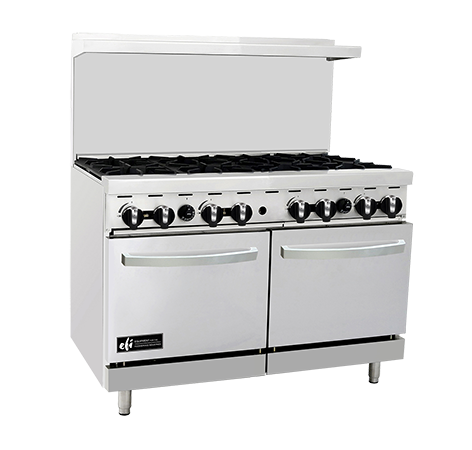 48" Range with 2 Burners and 36" Griddle - Propane