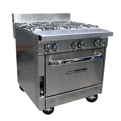 32" Sectional Range w/ Open-Top Burners (Convection Oven Base)