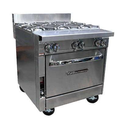 32" Sectional Range w/ Step-Up Rear Burners (Modular Mount)