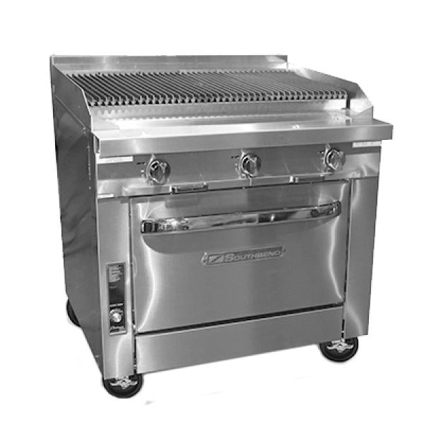36" Sectional Range w/ Charbroiler (Cabinet Base)