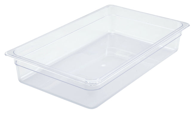 Full Size, 4" PC Clear Food Pan