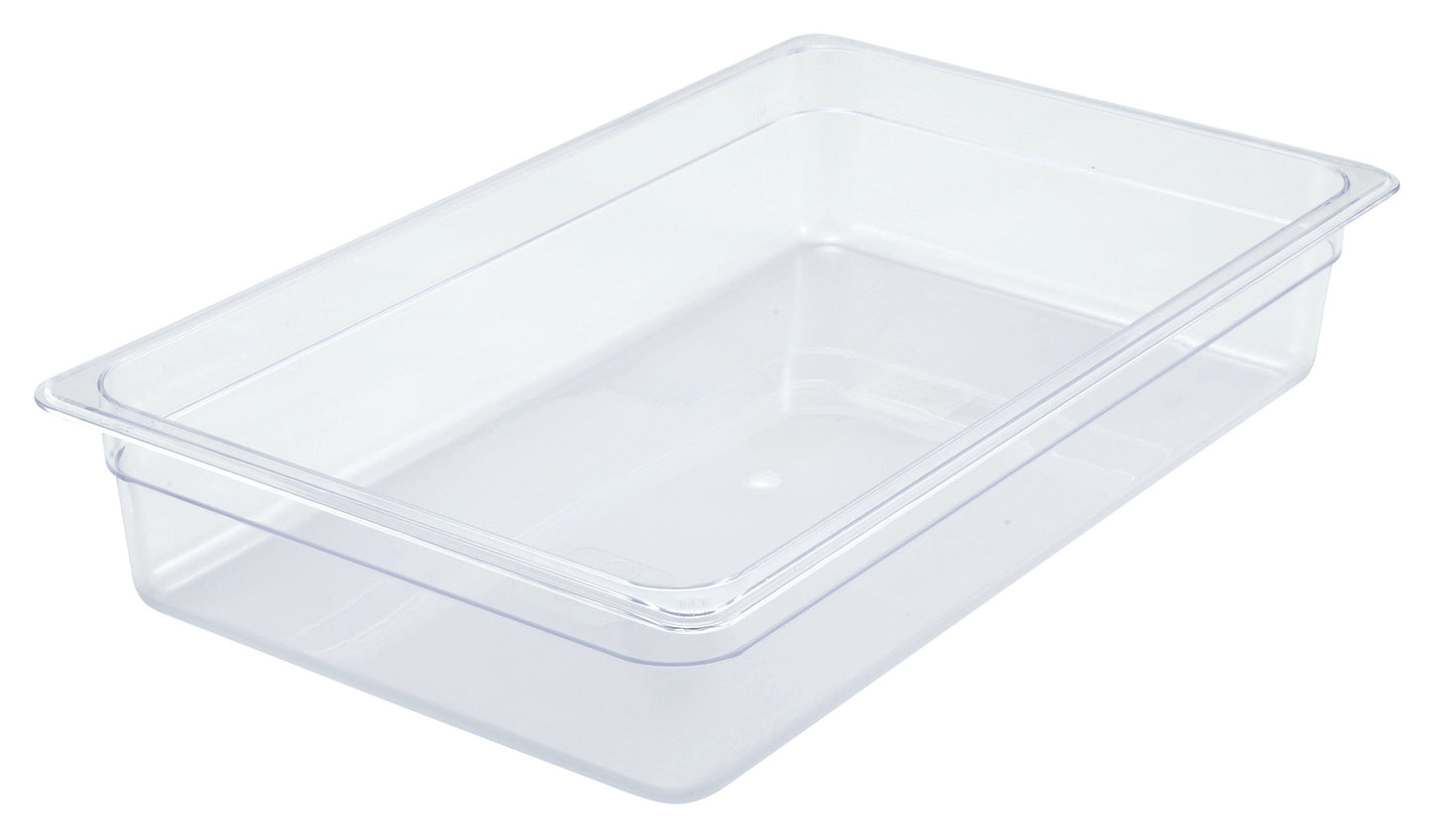 Full Size, 4" PC Clear Food Pan