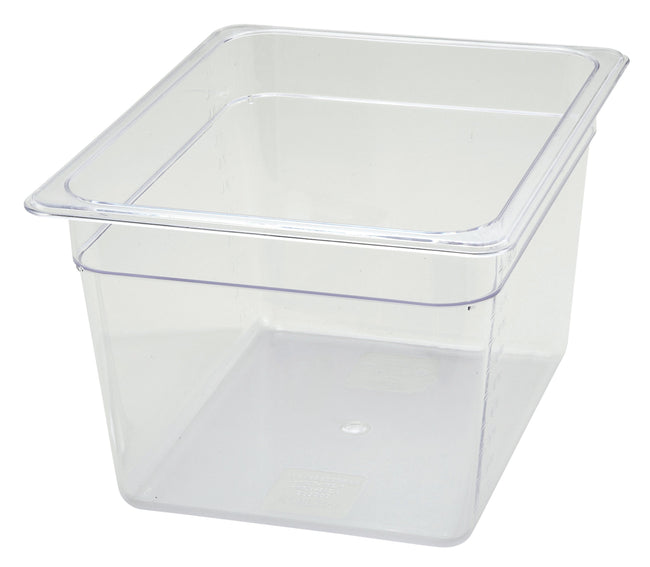 1/2 Size, 8" PC Clear Food Pan