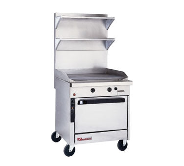 Sectional Range with Full-Width Griddle 32" W