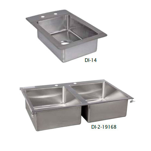 Drop In Coved Corner Sink