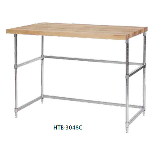 Hardwood Top Work Table