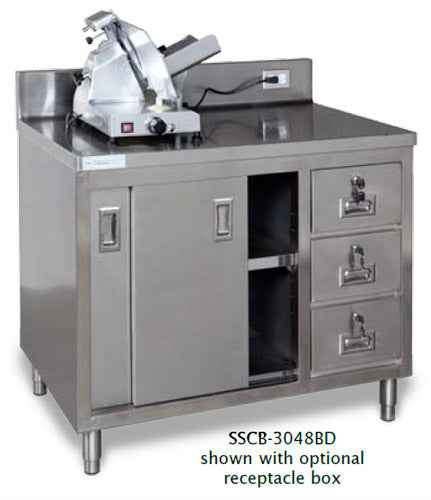 Slicer Stand on Cabinet Base