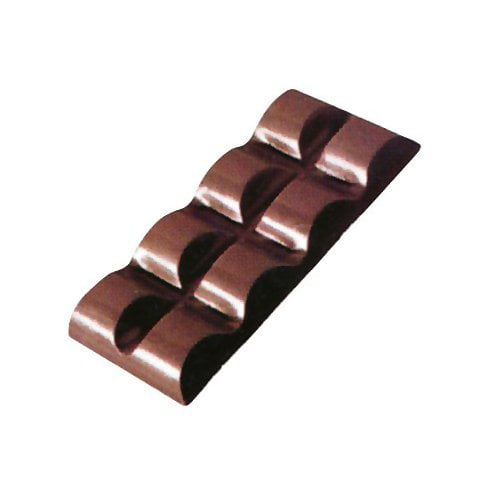 ROUNDED SQUARE BAR, 11" X 7" PC MOLD, (6 CAV)