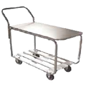 Chrome with solid top (165 lbs capacity)