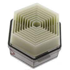 9 PCS,  HEXAGON, NYLON CUTTER SET