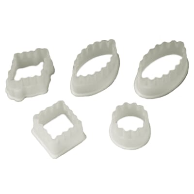#2 PETIT FOUR, FLUTED NYLON CUTTER