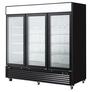Glass Door Merchandiser Refrigeration - 3 Doors