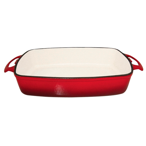 35 CM X 26 CM ROASTER, RED, LE CUISTOT