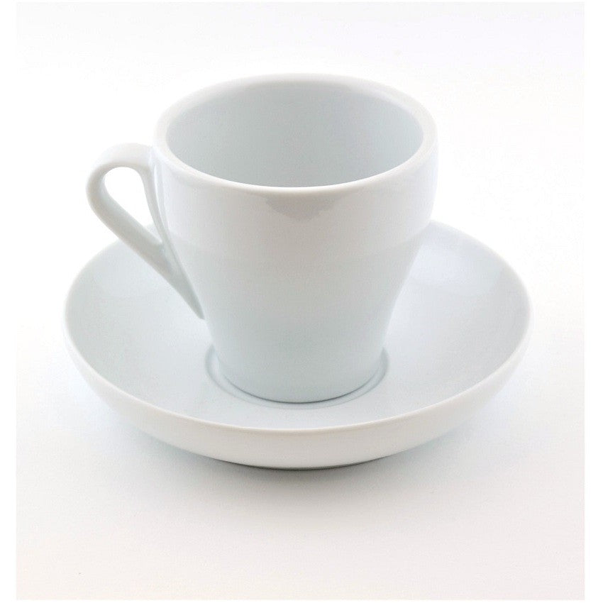 3 oz SQUARE ESPRESSO CUP-SAUCER,  (SET of 6)