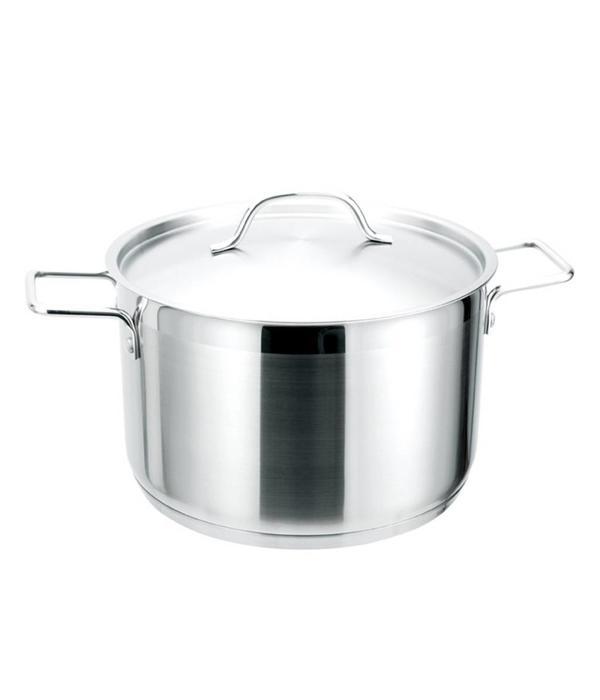 6.3L STOCK POT W/COVER 7.9" X 7.9" STRAUSS PRO