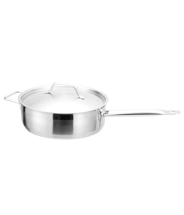 12.6" SAUTE PAN W/COVER, STRAUSS PRO