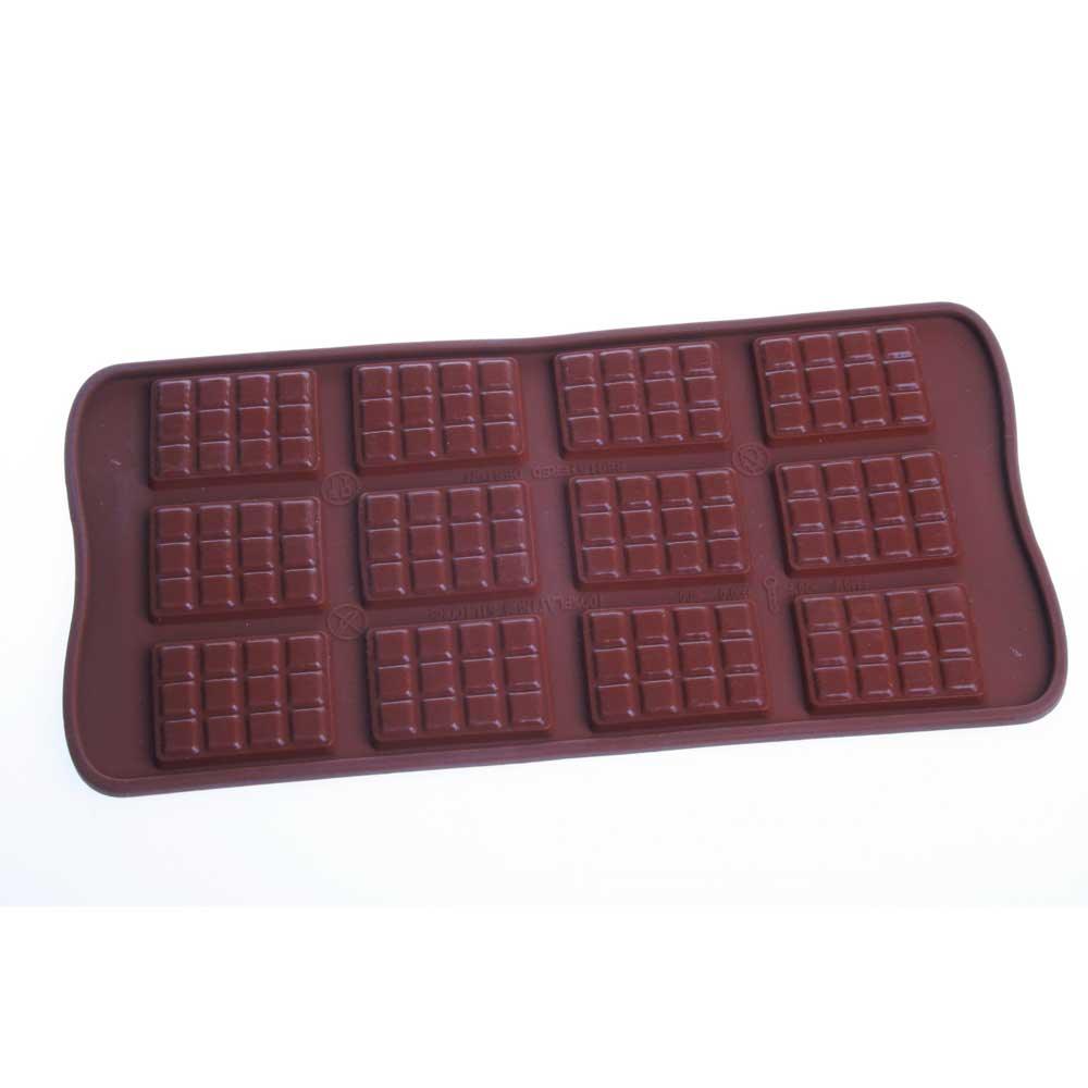 RECTANGULAR MOULD, COOL SILICONE CHOCOLAT